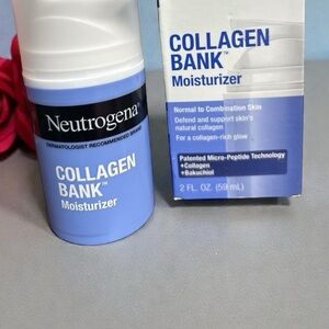 NIB NEUTROGENA Collagen Bank Moisturiser. 2 fl oz/59 mg.